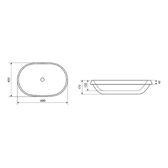 Раковина Excellent Lupio 60 CEAC.3818.600.WH Белая Раковина Excellent Lupio 60 CEAC.3818.600.WH Белая