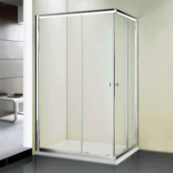 Душевой уголок WeltWasser WW200 QS22 90x70 10000001228 профиль Хром стекло прозрачное