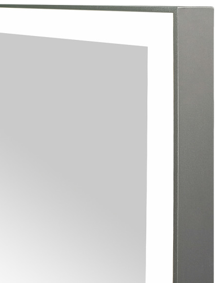 Зеркало Континент Life 800х1200 ЗЛП2703 с подсветкой Серебро с сенсорным выключателем