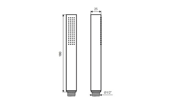 Ручной душ Excellent Loka AREX.SH.023CR Хром