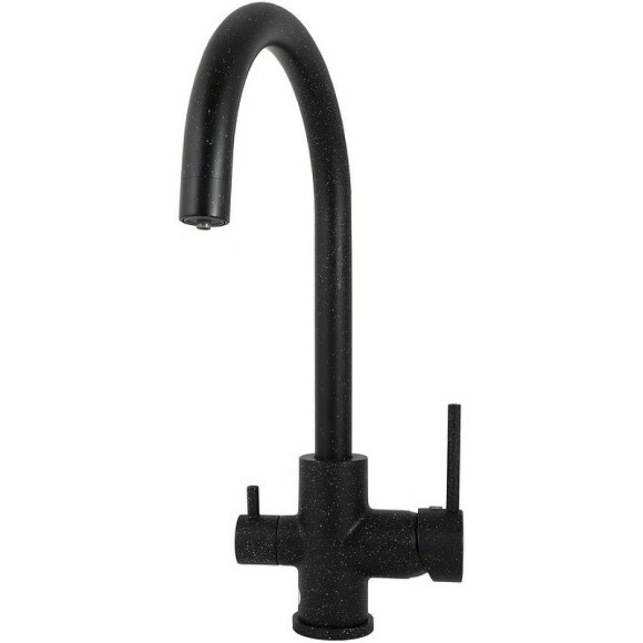 Смеситель для кухни Kaiser Merkur 26744-12 Черный мрамор