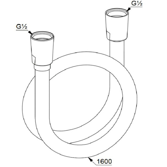Душевой шланг Kludi Suparaflex 61072N0-00 Золото брашированное Душевой шланг Kludi Suparaflex 61072N0-00 Золото брашированное
