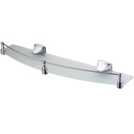 Стеклянная полка WasserKRAFT Wern K-2544 Хром Стеклянная полка WasserKRAFT Wern K-2544 Хром