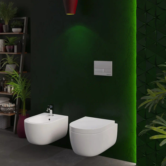 Биде Berges Ego 082017 подвесное Белое