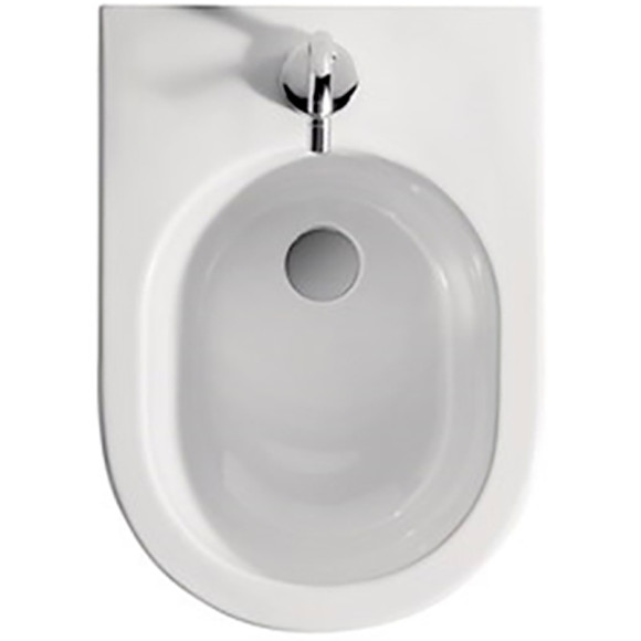 Биде Kerasan Flo 312330 подвесное Белое матовое Биде Kerasan Flo 312330 подвесное Белое матовое