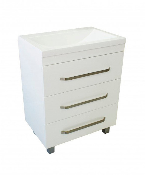 Тумба с раковиной Эстет Monaco 60 ФР-00002264 Белая