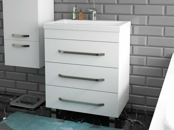 Тумба с раковиной Эстет Monaco 60 ФР-00002264 Белая