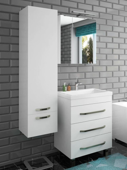 Тумба с раковиной Эстет Monaco 60 ФР-00002264 Белая