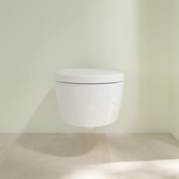 Унитаз Villeroy&Boch Avento 5656HR01 подвесной с сиденьем Микролифт Унитаз Villeroy&Boch Avento 5656HR01 подвесной с сиденьем Микролифт