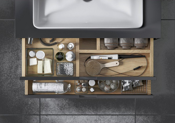 Тумба под раковину Excellent Tuto 60 MLEX.0103.600.GRBL подвесная Серый Дуб