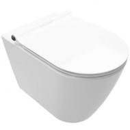 Унитаз Serel Smart SM11SL приставной с сиденьем Микролифт Унитаз Serel Smart SM11SL приставной с сиденьем Микролифт