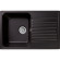 Кухонная мойка GranFest Quarz GF-Z78 Черная Кухонная мойка GranFest Quarz GF-Z78 Черная