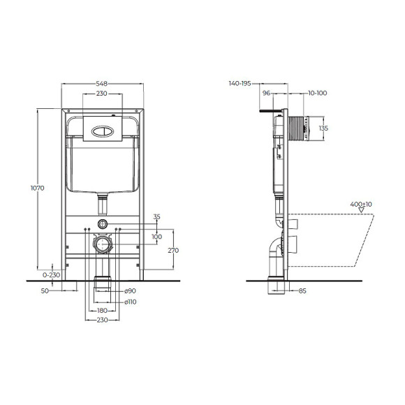 Комплект унитаза Cezares Duet CZR-2462-TH-TOR/CZR-870-SC с инсталляцией BelBagno BB026/BB051CR с сиденьем Микролифт и клавишей смыва Хром Комплект унитаза Cezares Duet CZR-2462-TH-TOR/CZR-870-SC с инсталляцией BelBagno BB026/BB051CR с сиденьем Микролифт и клавишей смыва Хром