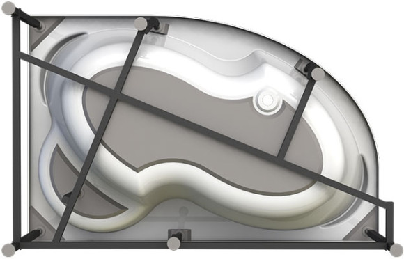 Акриловая ванна Radomir Vannesa Ирма 169х110 L 2-01-0-1-1-217 Белая без гидромассажа Акриловая ванна Radomir Vannesa Ирма 169х110 L 2-01-0-1-1-217 Белая без гидромассажа