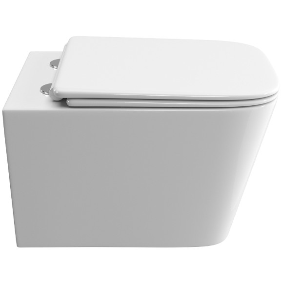 Унитаз BelBagno Due-Tor BB5171CH-TOR/SC подвесной с сиденьем Микролифт Унитаз BelBagno Due-Tor BB5171CH-TOR/SC подвесной с сиденьем Микролифт