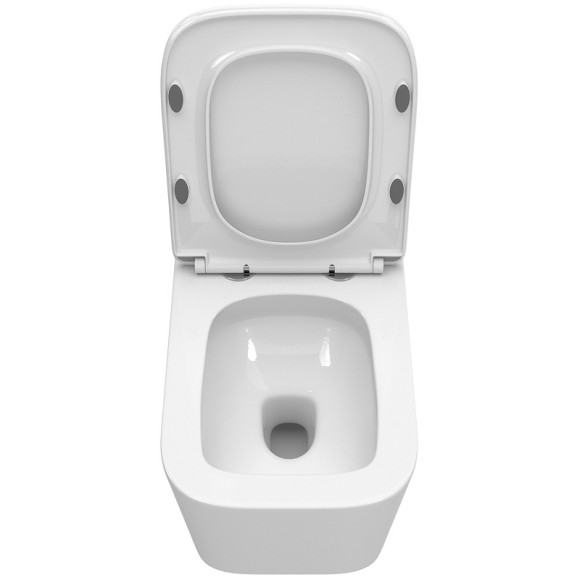 Унитаз BelBagno Due-Tor BB5171CH-TOR/SC подвесной с сиденьем Микролифт Унитаз BelBagno Due-Tor BB5171CH-TOR/SC подвесной с сиденьем Микролифт