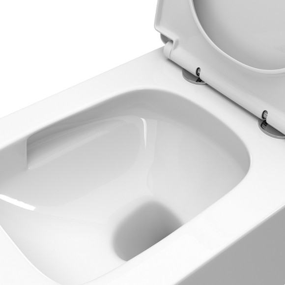Унитаз BelBagno Due-Tor BB5171CH-TOR/SC подвесной с сиденьем Микролифт Унитаз BelBagno Due-Tor BB5171CH-TOR/SC подвесной с сиденьем Микролифт