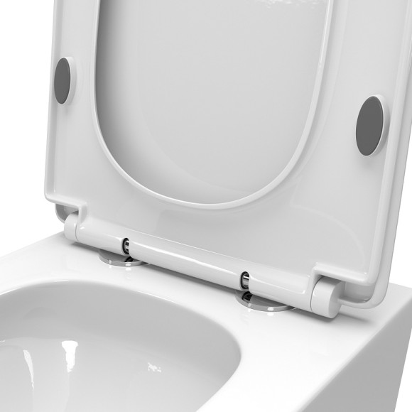 Унитаз BelBagno Due-Tor BB5171CH-TOR/SC подвесной с сиденьем Микролифт Унитаз BelBagno Due-Tor BB5171CH-TOR/SC подвесной с сиденьем Микролифт