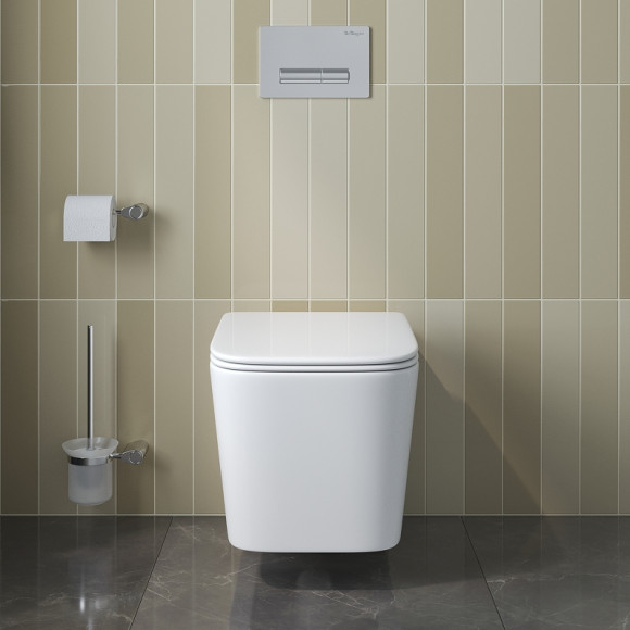 Унитаз BelBagno Due-Tor BB5171CH-TOR/SC подвесной с сиденьем Микролифт Унитаз BelBagno Due-Tor BB5171CH-TOR/SC подвесной с сиденьем Микролифт