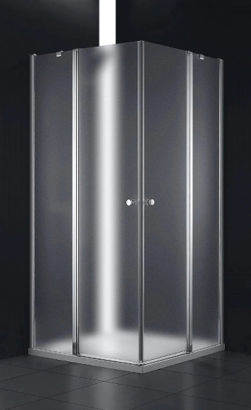 Душевой уголок Cezares Elena 100x90 R ELENA-W-AH-2-100/90-P-Cr-R профиль Хром стекло текстурное