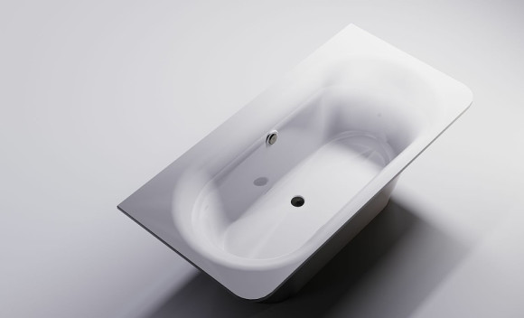 Ванна из искусственного камня Astra Form Прима 185х90 01010037 без гидромассажа