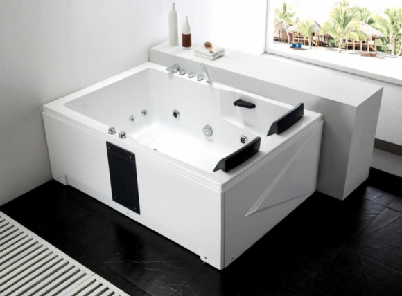 Акриловая ванна Gemy G9061BL 182х122 с гидромассажем Акриловая ванна Gemy G9061BL 182х122 с гидромассажем