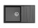 Кухонная мойка GranFest Level GF-LV-860L Черная Кухонная мойка GranFest Level GF-LV-860L Черная
