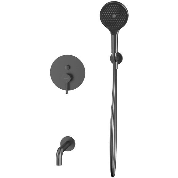 Смеситель для ванны Whitecross Y gunmetal YSET06TOPGM Оружейная сталь Смеситель для ванны Whitecross Y gunmetal YSET06TOPGM Оружейная сталь