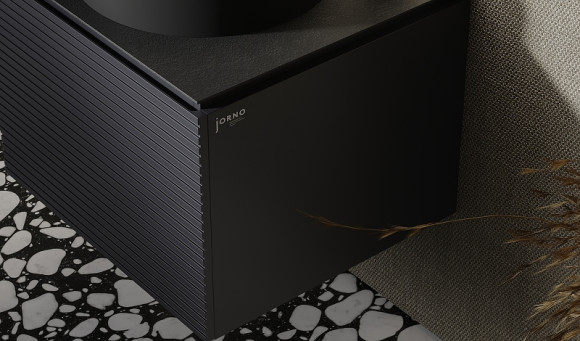 Тумба под раковину Jorno Stone 60 Stn.01.60/P/A/JR подвесная Антрацит