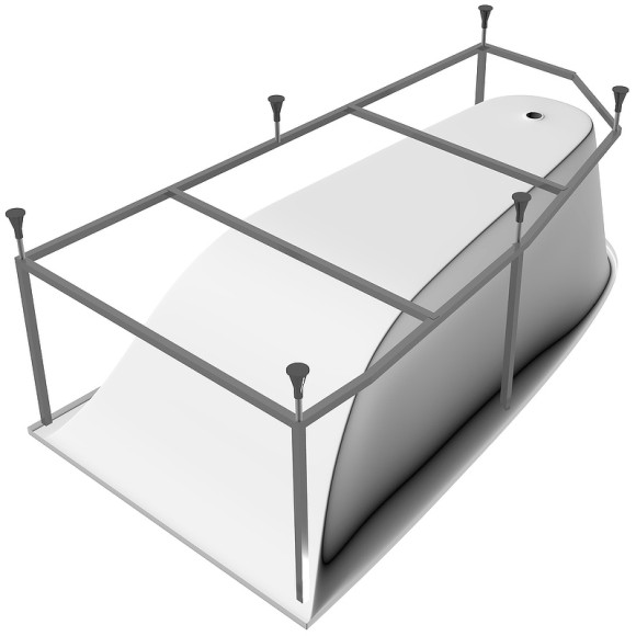 Акриловая ванна Vayer Boomerang 150x90 R Гл000010851 без гидромассажа Акриловая ванна Vayer Boomerang 150x90 R Гл000010851 без гидромассажа