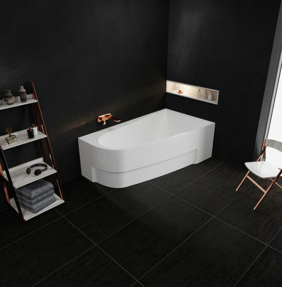 Акриловая ванна Vayer Boomerang 150x90 R Гл000010851 без гидромассажа Акриловая ванна Vayer Boomerang 150x90 R Гл000010851 без гидромассажа