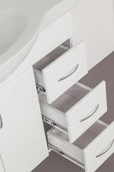 Тумба под раковину Style Line Эко Стандарт 82 R ЛС-00000109 Белая Тумба под раковину Style Line Эко Стандарт 82 R ЛС-00000109 Белая