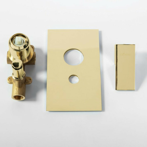 Смеситель для душа Cezares UNIKA-VDIM-03/24 Золото