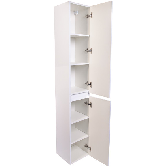 Шкаф пенал Style Line Даллас Люкс Plus 30 СС-00002427 Белый