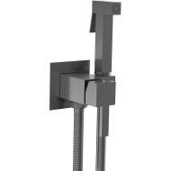 Гигиенический душ со смесителем RGW Shower Panels SP-212Gr 581408212-11 Серый брашированный