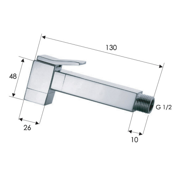 Гигиенический душ Remer 332OSNO Черный матовый Гигиенический душ Remer 332OSNO Черный матовый