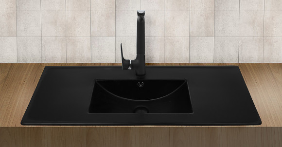 Раковина WeltWasser Deilbach 7517 100 MT-BL 10000005575 Черная матовая