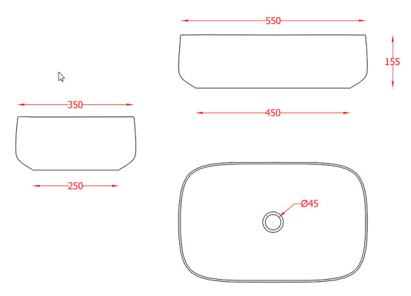 Раковина-чаша Artceram Cognac 55 COL008 17 00 Черный матовый Раковина-чаша Artceram Cognac 55 COL008 17 00 Черный матовый