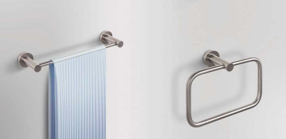 Кольцо для полотенец Colombo Design Plus W4931.HPS1 Zirconium Кольцо для полотенец Colombo Design Plus W4931.HPS1 Zirconium