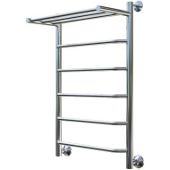 Водяной полотенцесушитель Тругор Браво 1 П НП 80x50 с полкой Хром