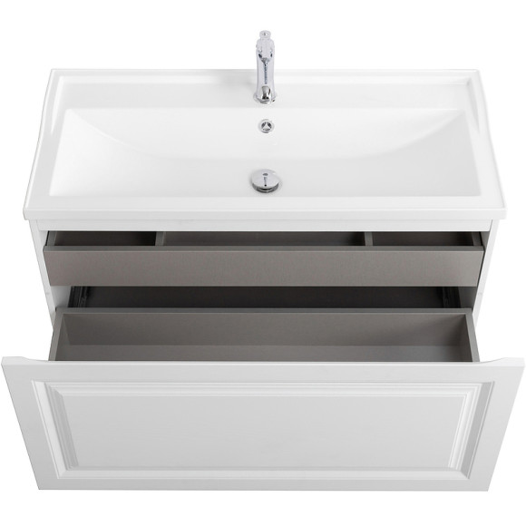 Тумба под раковину Cezares Giubileo 100 GIUBILEO-N-100-1C-SO-FS-P подвесная Ясень брашированный