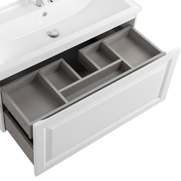 Тумба под раковину Cezares Giubileo 100 GIUBILEO-N-100-1C-SO-FS-P подвесная Ясень брашированный