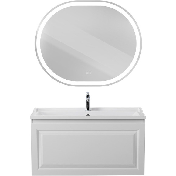 Тумба под раковину Cezares Giubileo 100 GIUBILEO-N-100-1C-SO-FS-P подвесная Ясень брашированный