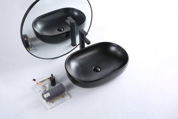 Раковина-чаша BelBagno 60 BB1084-H301 Черная матовая Раковина-чаша BelBagno 60 BB1084-H301 Черная матовая