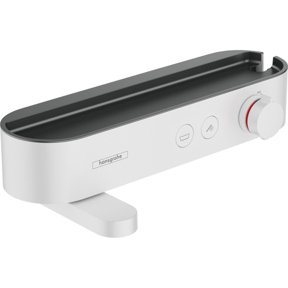 Смеситель для ванны Hansgrohe ShowerTabletSelect 400 24340700 с термостатом Белый матовый