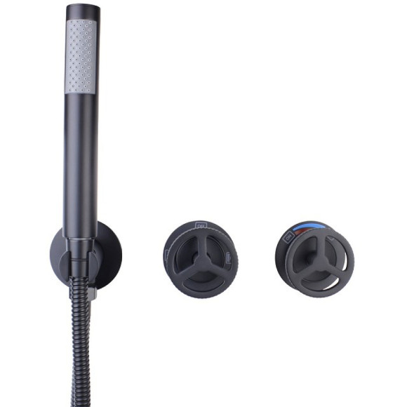 Душевая система Bronze de Luxe Liberty 5011B-S Черная матовая Душевая система Bronze de Luxe Liberty 5011B-S Черная матовая