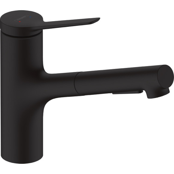Смеситель для кухни Hansgrohe Zesis M33 74800670 Черный матовый