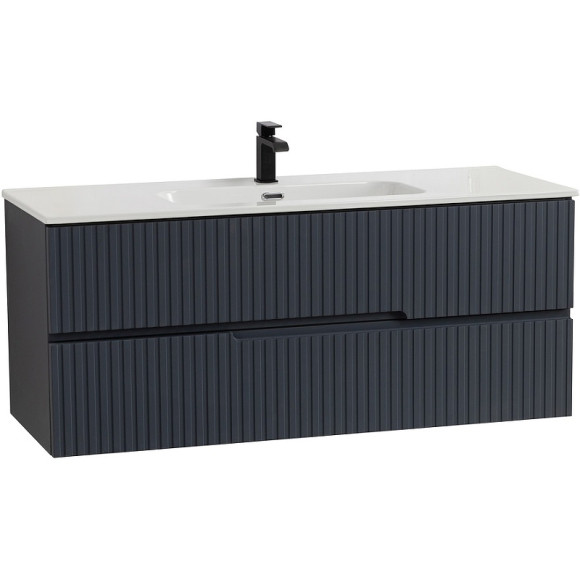 Тумба под раковину Cezares Duet-N 120 DUET-N-1200-2C-SO-GR-P подвесная Grafito