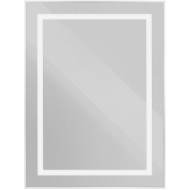 Зеркало BelBagno Kraft 50 SPC-KRAFT-500-800-SENS-AL с подсветкой Сатин с сенсорным выключателем