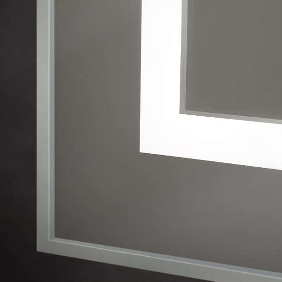 Зеркало BelBagno Kraft 50 SPC-KRAFT-500-800-SENS-AL с подсветкой Сатин с сенсорным выключателем Зеркало BelBagno Kraft 50 SPC-KRAFT-500-800-SENS-AL с подсветкой Сатин с сенсорным выключателем